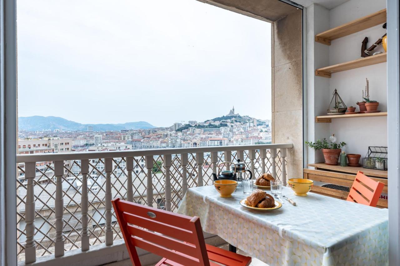 Blue Bay - Superbe Vue Sur Le Vieux Port Apartman Marseille Kültér fotó