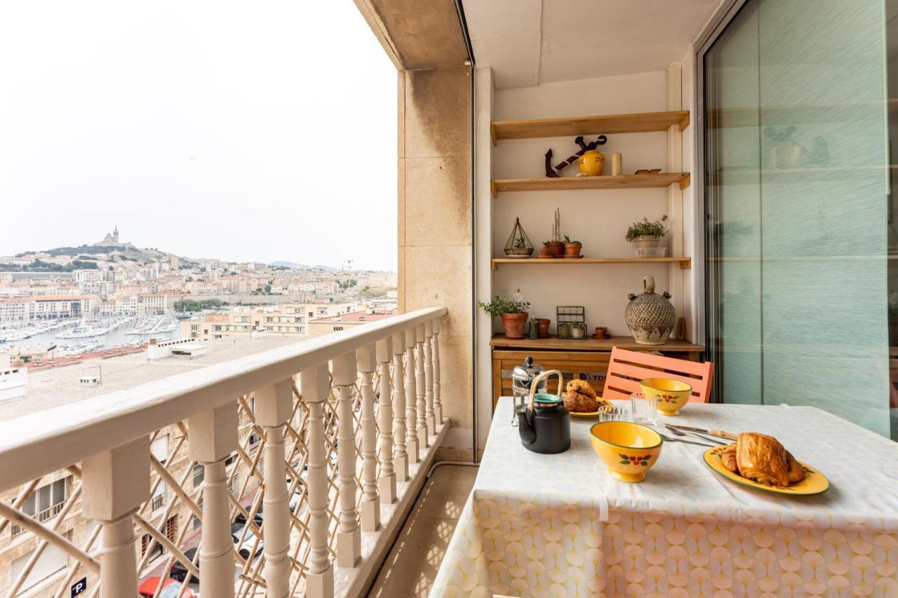 Blue Bay - Superbe Vue Sur Le Vieux Port Apartman Marseille Kültér fotó
